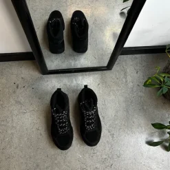 Sygeplejebutikken Kort Støvle Dame|Billige Vinter Støvler*Vandafvisende softshell vandrestøvle