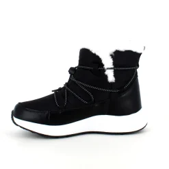 CMP Knyster - Hallux Valgus|Diabetes Fødder*Vandafvisende sort vinterstøvle fra med elastiksnøre