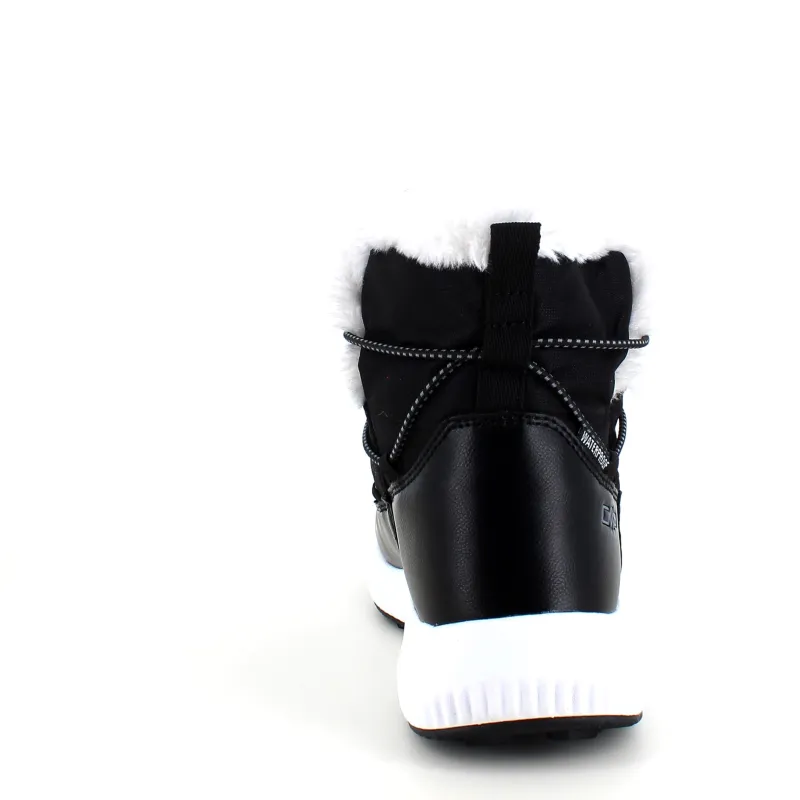 CMP Knyster - Hallux Valgus|Diabetes Fødder*Vandafvisende sort vinterstøvle fra med elastiksnøre