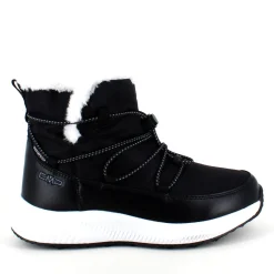 CMP Knyster - Hallux Valgus|Diabetes Fødder*Vandafvisende sort vinterstøvle fra med elastiksnøre