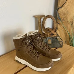 Whistler Vinterstøvler Damer|Kolde Fødder*Vandtæt, brun vinterstøvle med fleece for