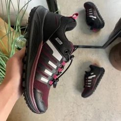 Green Comfort Knyster - Hallux Valgus|Hælsporer*Vandtæt dame vandresko i bordeaux fra