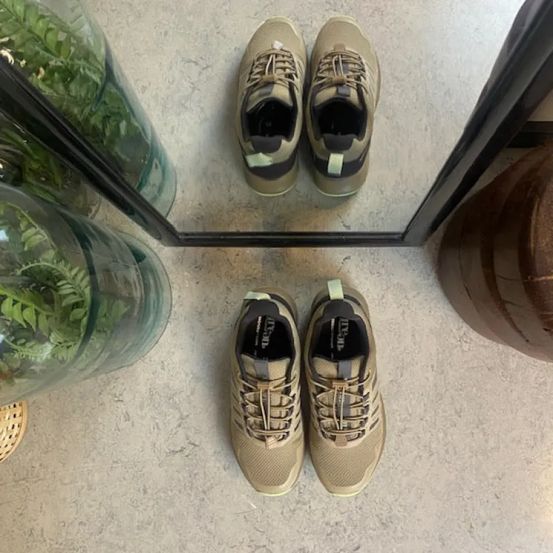 Green Comfort Knyster - Hallux Valgus|Leddegigt*Vandtæt dame vandresko i brun fra