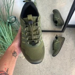Green Comfort Knyster - Hallux Valgus|Hælsporer*Vandtæt dame vandresko i olivengrøn fra