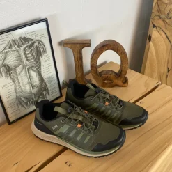 Green Comfort Knyster - Hallux Valgus|Leddegigt*Vandtæt herre vandresko i grøn fra