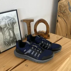 Green Comfort Knyster - Hallux Valgus|Leddegigt*Vandtæt herre vandresko i navy fra