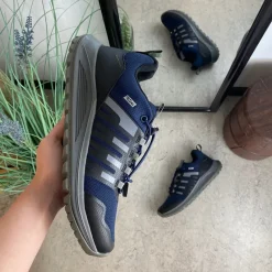 Green Comfort Knyster - Hallux Valgus|Leddegigt*Vandtæt herre vandresko i navy fra