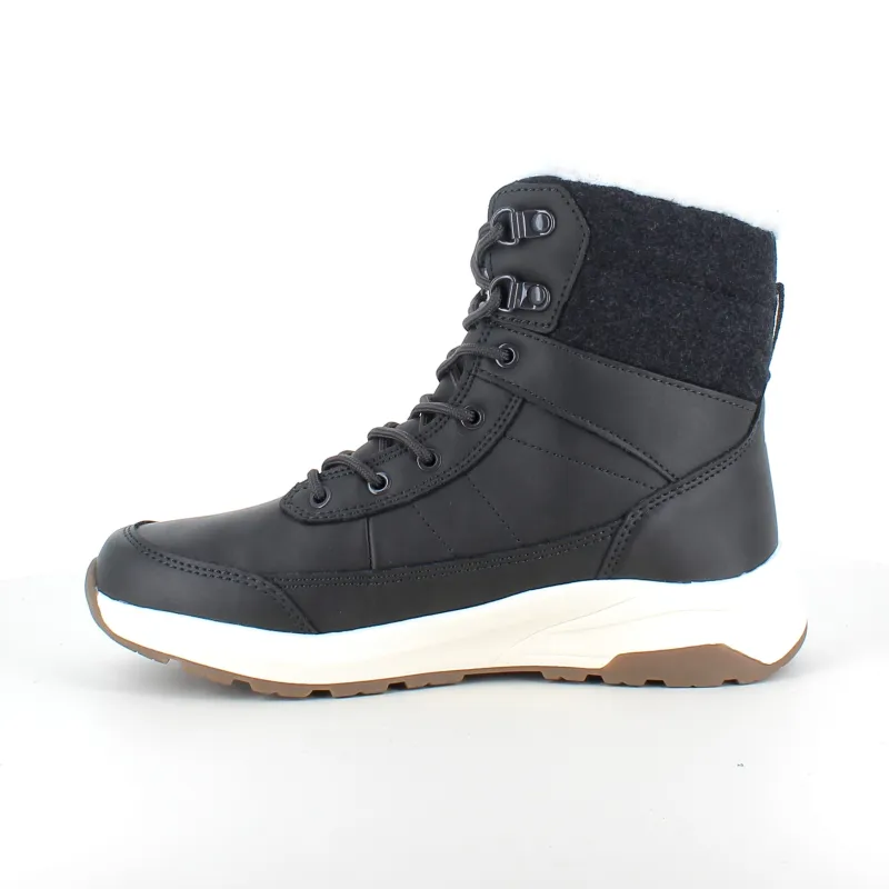 Whistler Billige Vinter Støvler|Vinterstøvler Damer*Vandtæt, sort vinterstøvle med fleece for