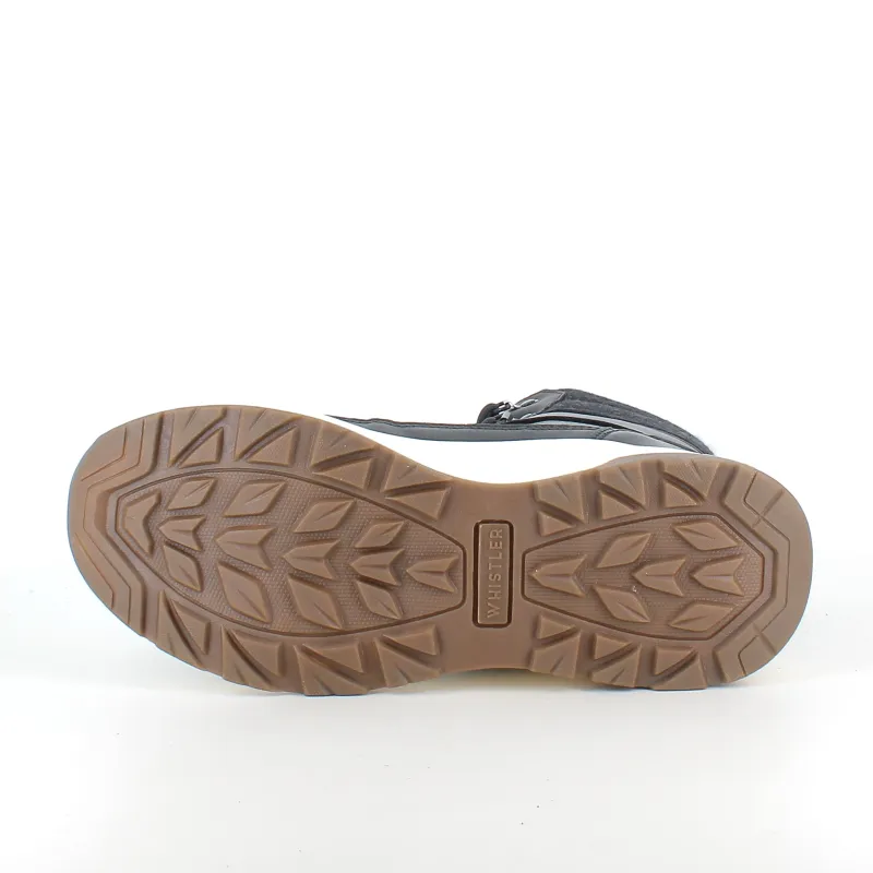 Whistler Billige Vinter Støvler|Vinterstøvler Damer*Vandtæt, sort vinterstøvle med fleece for