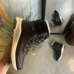 Whistler Billige Vinter Støvler|Vinterstøvler Damer*Vandtæt, sort vinterstøvle med fleece for