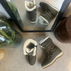 Whistler Billige Vinter Støvler|Vinterstøvler Damer*Vandtæt vinterstøvle med snøre og lynlås.