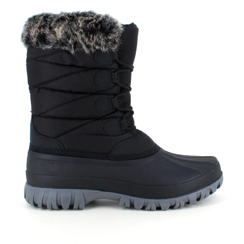 Sygeplejebutikken Billige Vinter Støvler|Vinterstøvler Damer*Vinterstøvle med vandtæt gummimembran nederst på støvlen