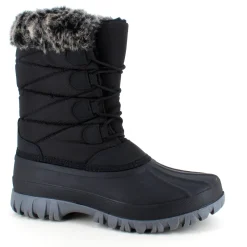 Sygeplejebutikken Billige Vinter Støvler|Vinterstøvler Damer*Vinterstøvle med vandtæt gummimembran nederst på støvlen