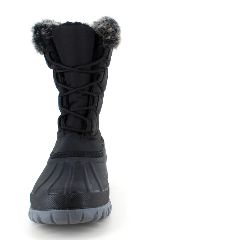 Sygeplejebutikken Billige Vinter Støvler|Vinterstøvler Damer*Vinterstøvle med vandtæt gummimembran nederst på støvlen