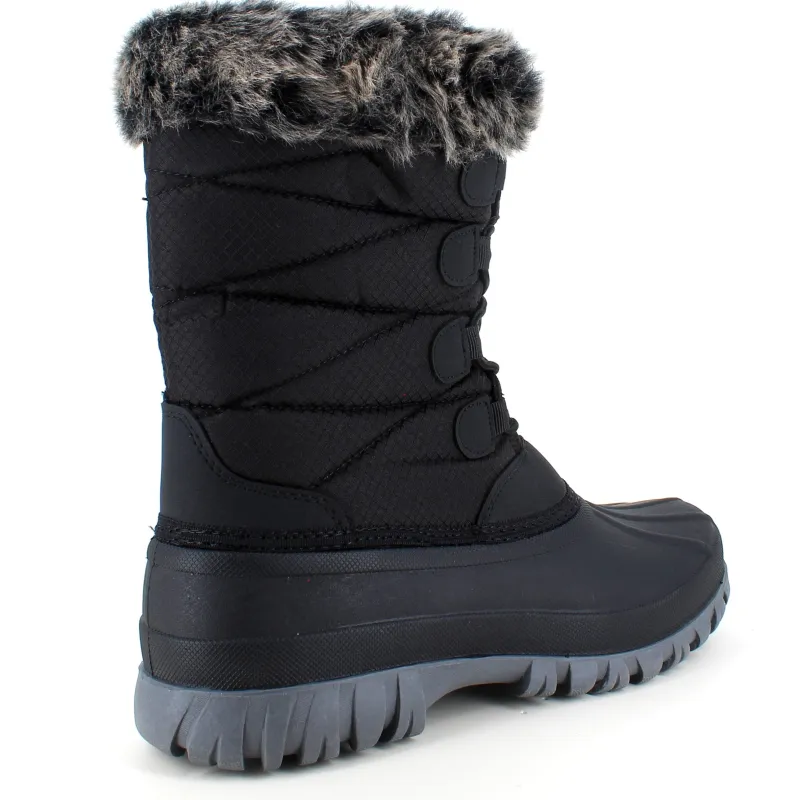 Sygeplejebutikken Billige Vinter Støvler|Vinterstøvler Damer*Vinterstøvle med vandtæt gummimembran nederst på støvlen