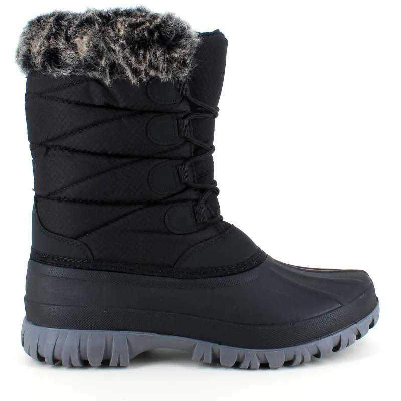 Sygeplejebutikken Billige Vinter Støvler|Vinterstøvler Damer*Vinterstøvle med vandtæt gummimembran nederst på støvlen