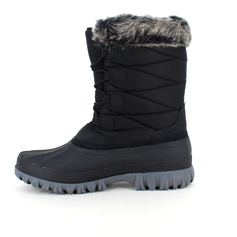 Sygeplejebutikken Billige Vinter Støvler|Vinterstøvler Damer*Vinterstøvle med vandtæt gummimembran nederst på støvlen