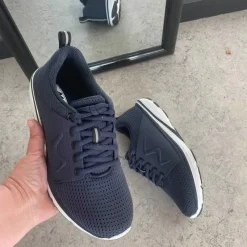 MBT Sko Til Brede Fødder Og Høj Vrist|Kondi Sko*Wave fra i navy