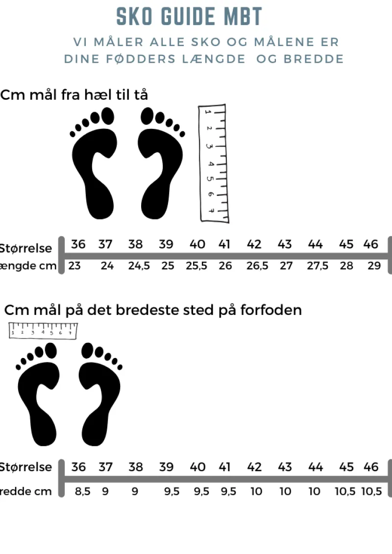 MBT Sko Til Brede Fødder Og Høj Vrist|Kondi Sko*Wave fra i navy
