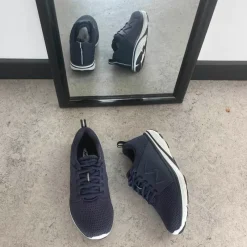 MBT Sko Til Brede Fødder Og Høj Vrist|Kondi Sko*Wave fra i navy