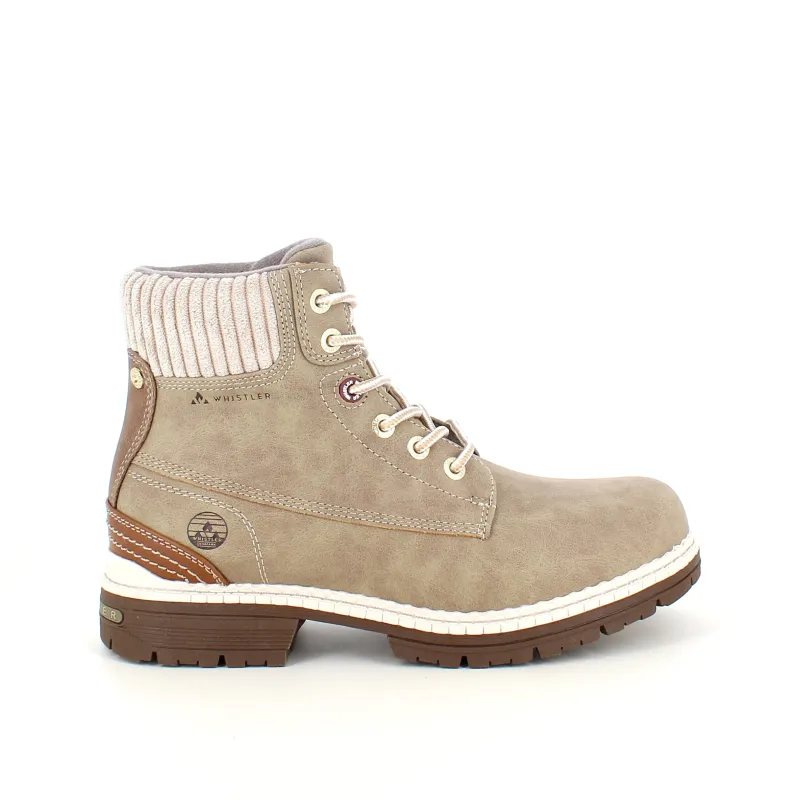 Whistler Billige Vinter Støvler|Vinterstøvler Damer*beige vinterstøvle med let foer og smarte detaljer