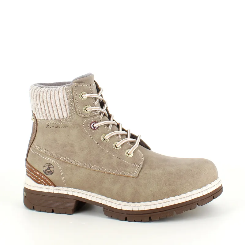 Whistler Billige Vinter Støvler|Vinterstøvler Damer*beige vinterstøvle med let foer og smarte detaljer