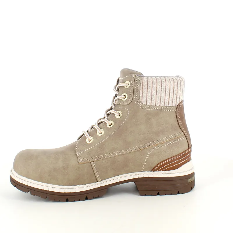 Whistler Billige Vinter Støvler|Vinterstøvler Damer*beige vinterstøvle med let foer og smarte detaljer