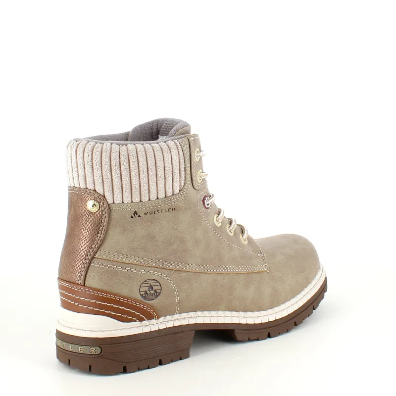 Whistler Billige Vinter Støvler|Vinterstøvler Damer*beige vinterstøvle med let foer og smarte detaljer
