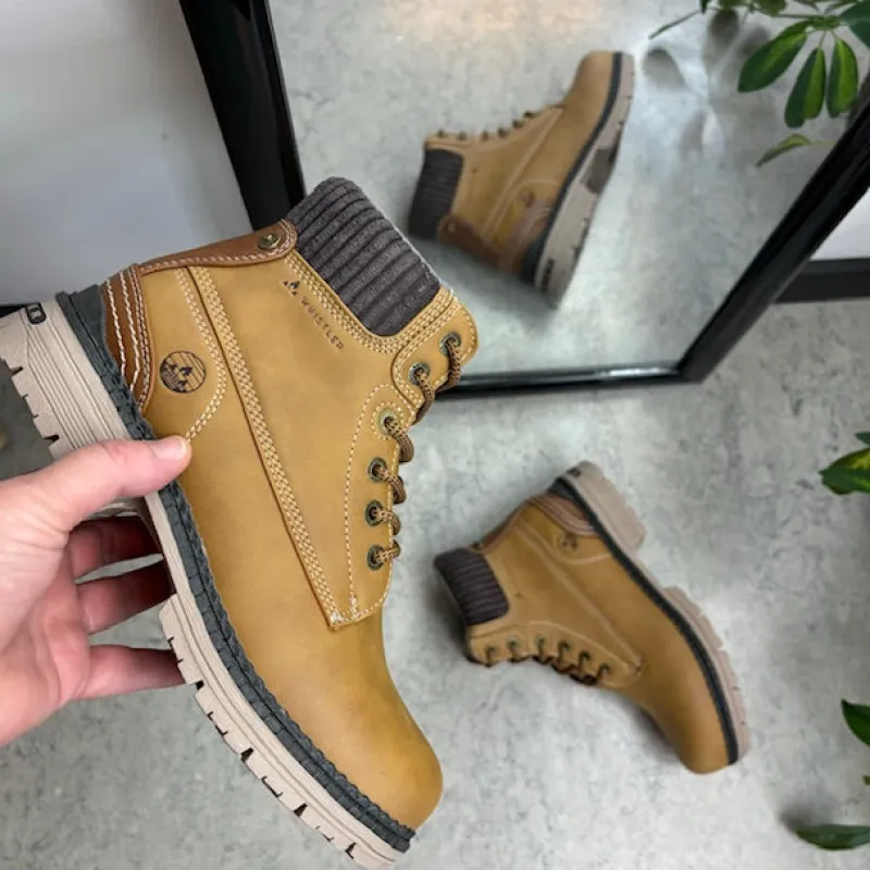 Whistler Billige Vinter Støvler|Vinterstøvler Damer*brun vinterstøvle med let foer og smarte detaljer