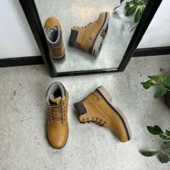 Whistler Billige Vinter Støvler|Vinterstøvler Damer*brun vinterstøvle med let foer og smarte detaljer