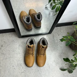 Whistler Billige Vinter Støvler|Vinterstøvler Damer*brun vinterstøvle med let foer og smarte detaljer