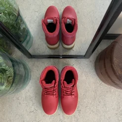 Whistler Vinterstøvler Damer|Billige Vinter Støvler*rød vinterstøvle med let foer og smarte detaljer