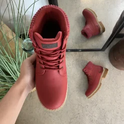 Whistler Vinterstøvler Damer|Billige Vinter Støvler*rød vinterstøvle med let foer og smarte detaljer